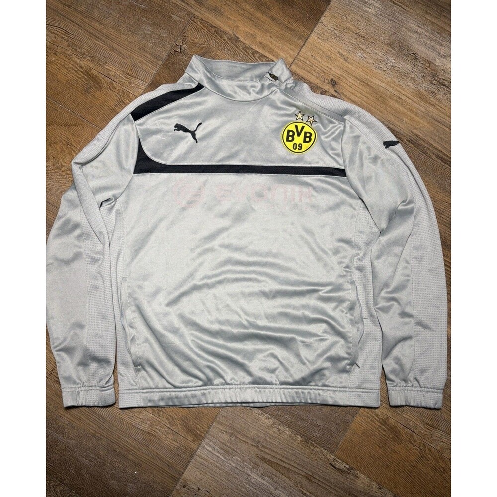 Puma Borussia Dortmund 2013 2014 Football Training Top Jacket Jersey Size Medium